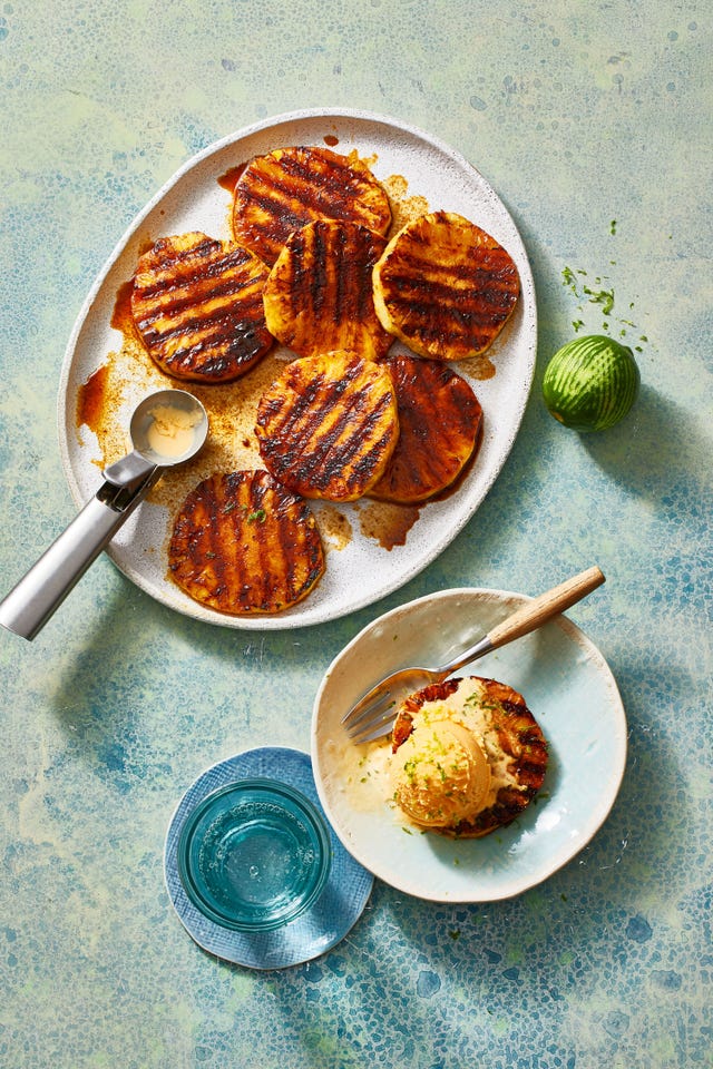 grilled pineapple