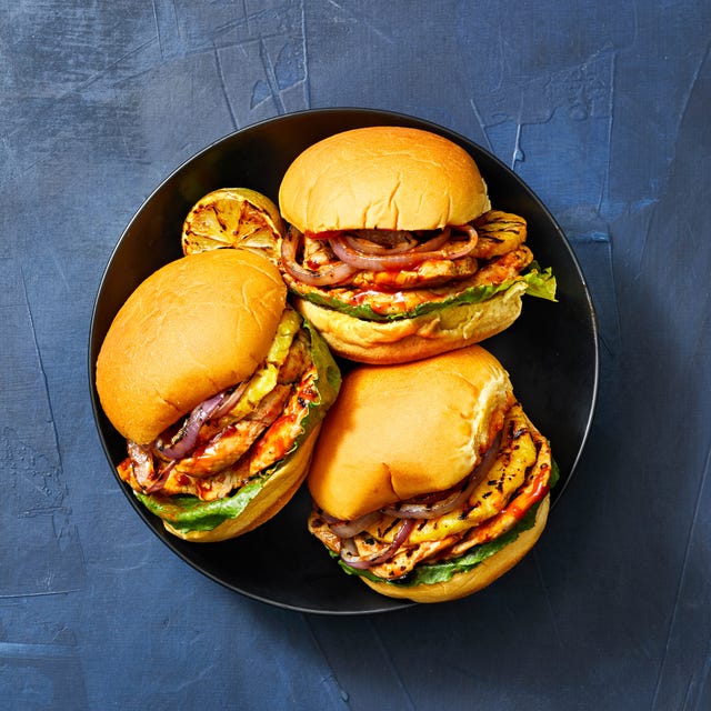Grilled Pork and Pineapple Sandwiches grilled pork and pineapple sandwiches