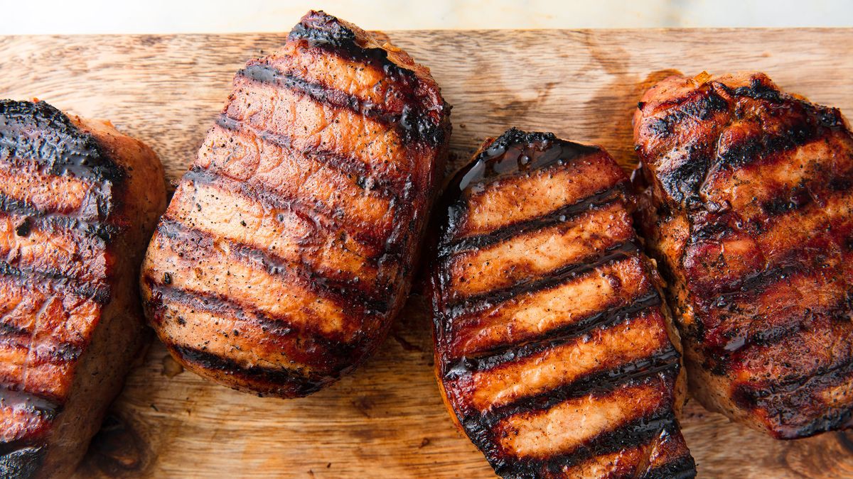preview for Honey Soy Grilled Pork Chops Are The Real MVPs