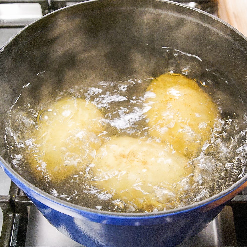 grilled potatoes