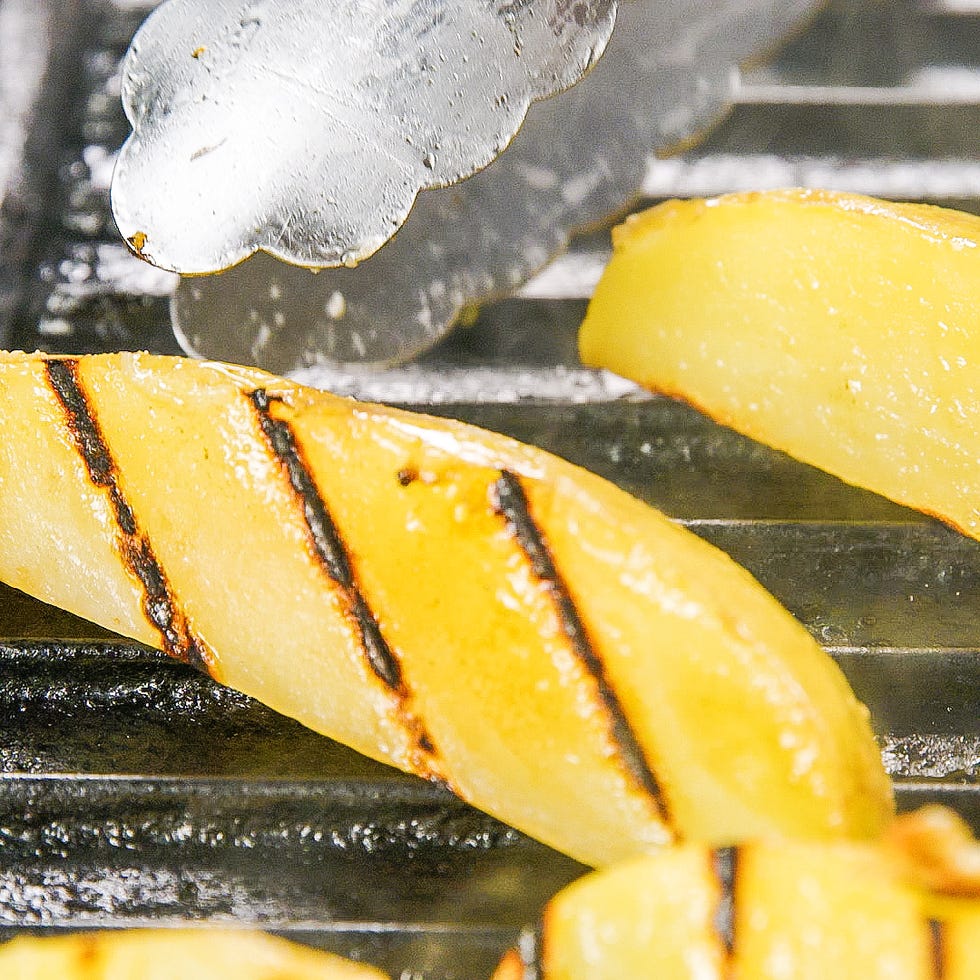 grilled potatoes