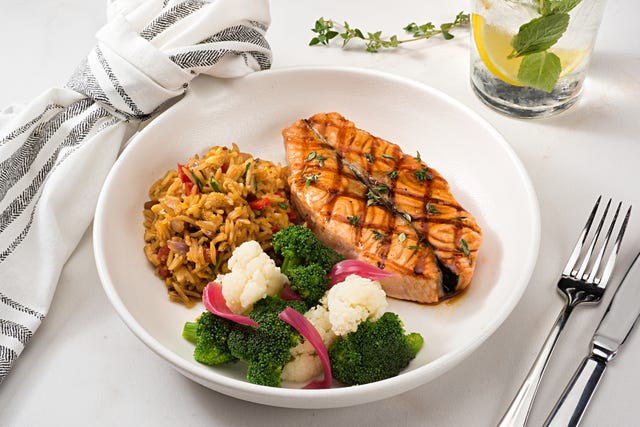 salmón al horno
