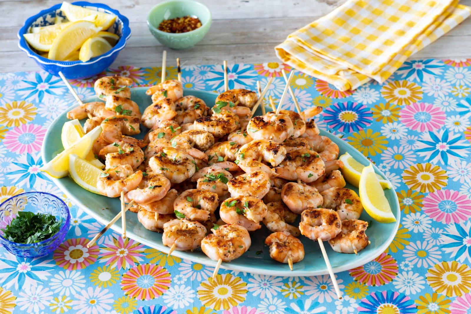 Grilled Shrimp Skewers (Fast & Easy!) – A Couple Cooks