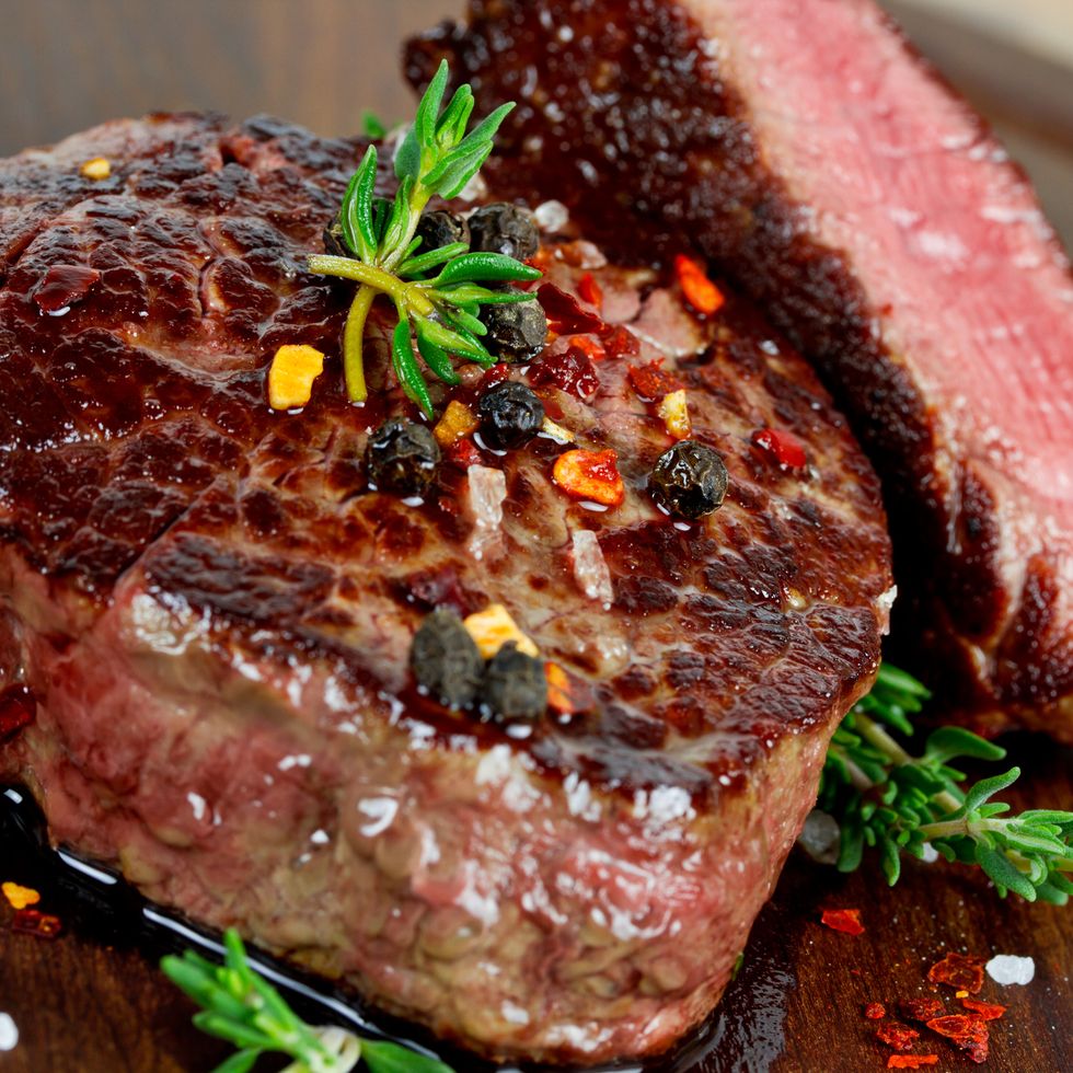 grilled steak