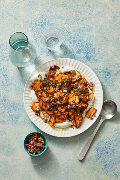 grilled sweet potatoes recipe