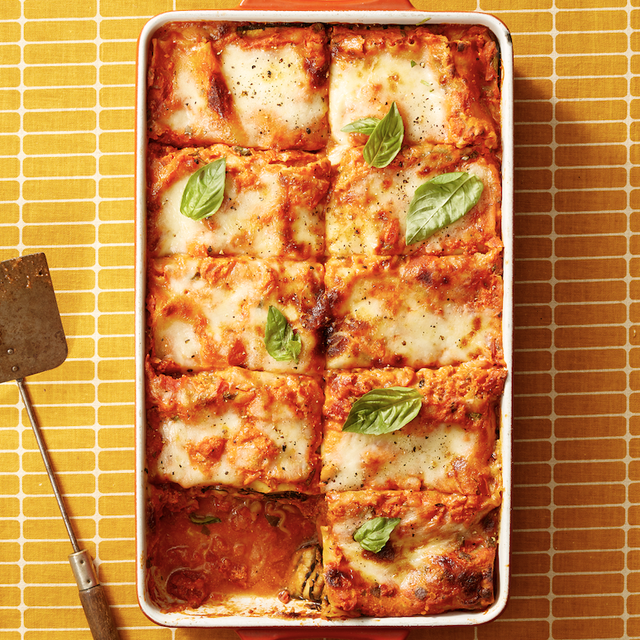 grilled vegetable lasagna with ricotta tomato sauce
