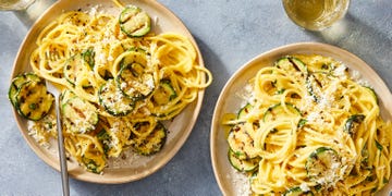 grilled zucchini carbonara