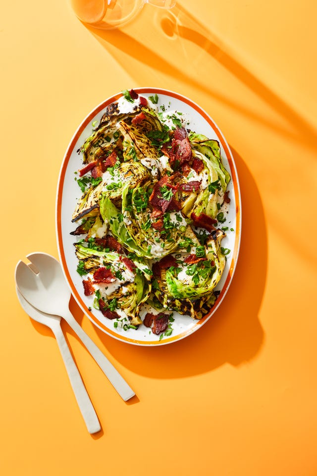 grilled cabbage slaw