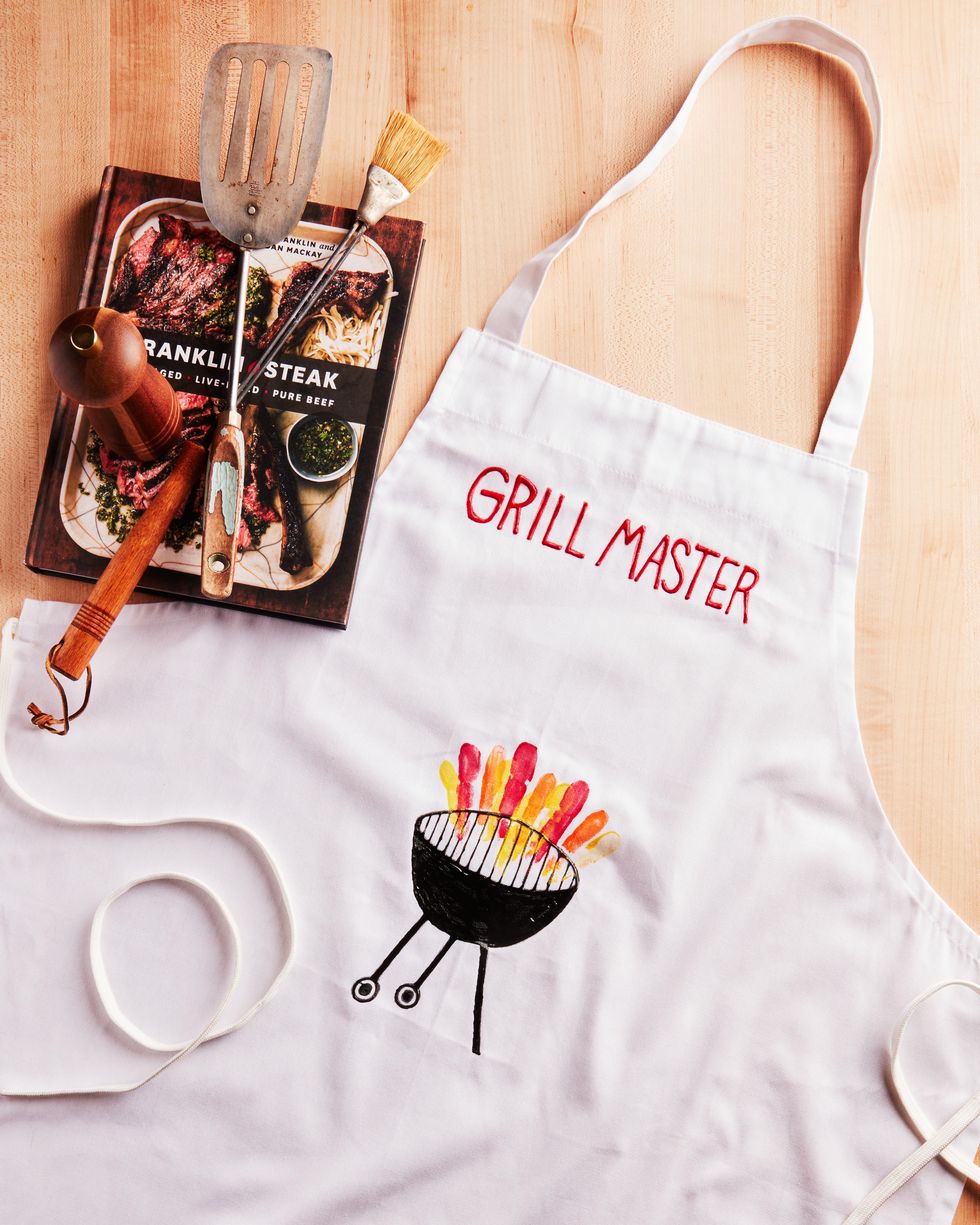 diy grilling apron