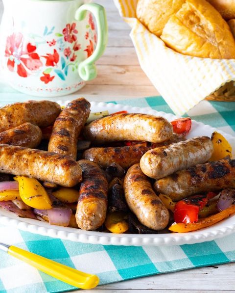 grilling recipes grilled sausage pepeprs