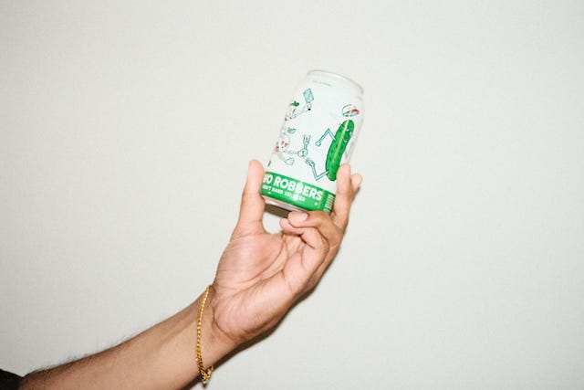 grillo's pickles hard seltzer