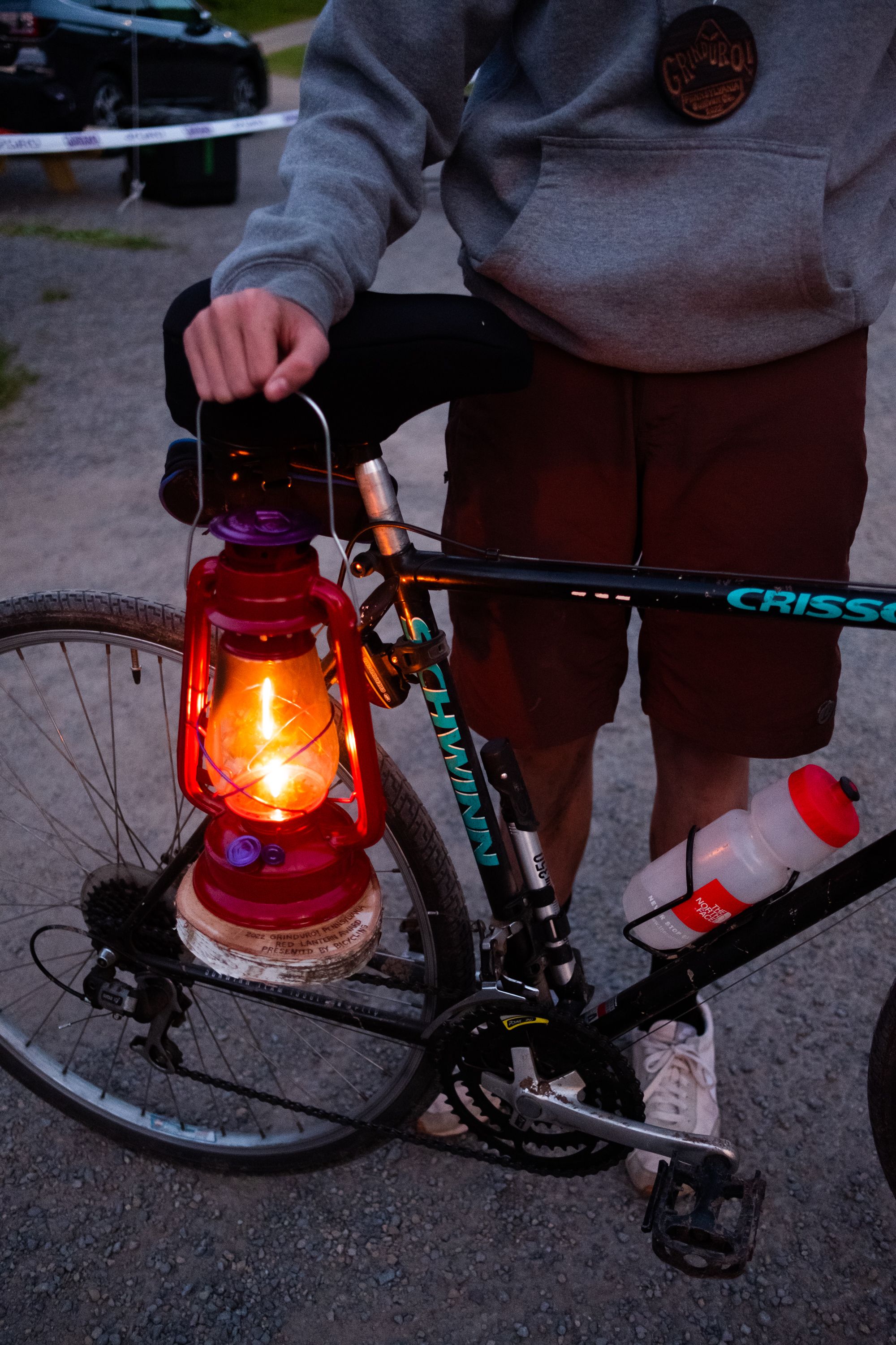 Red discount lantern cycling