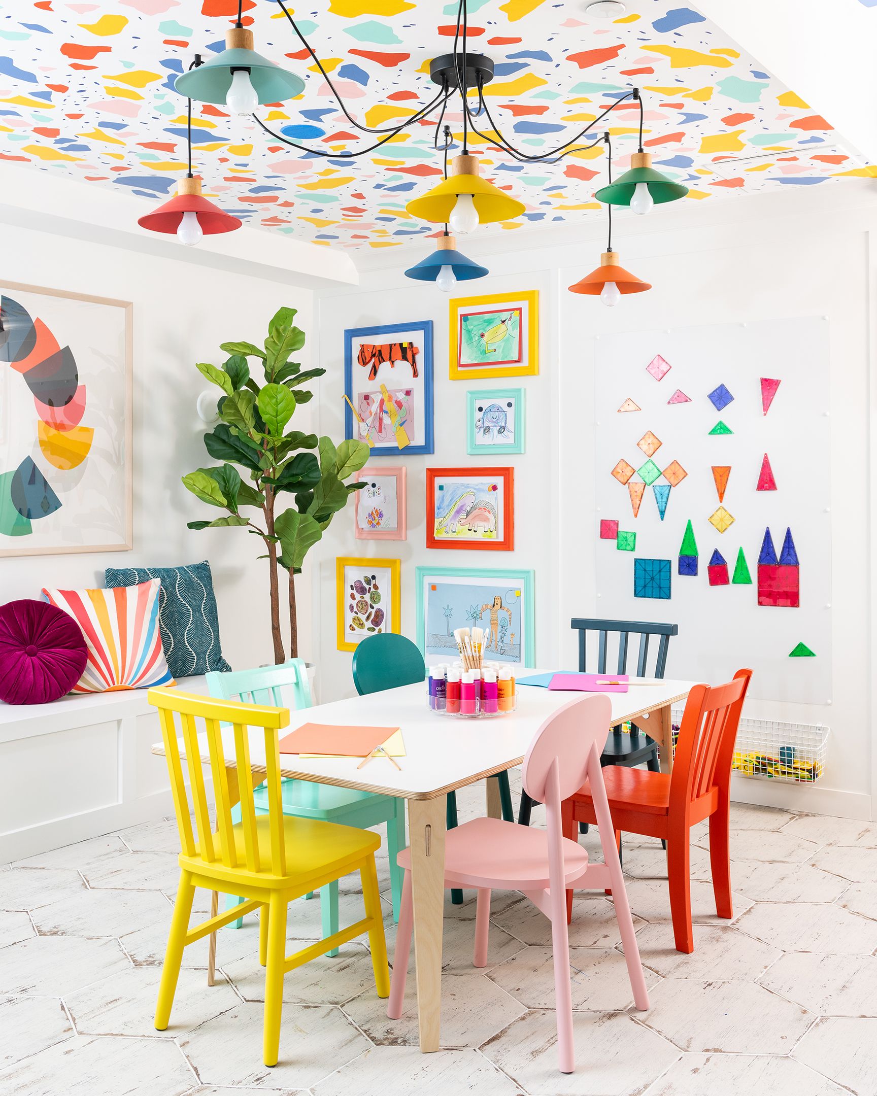 Kids Art Space Updated  Kids rooms diy, Kids art table, Kids art space