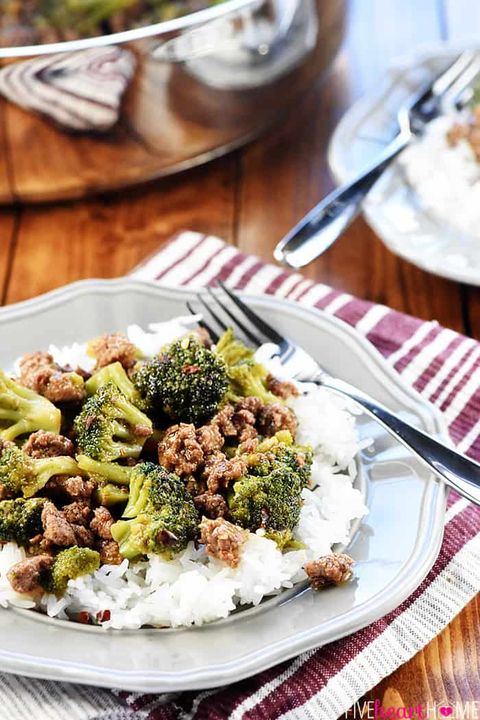 healthy ground beef broccoli recipe