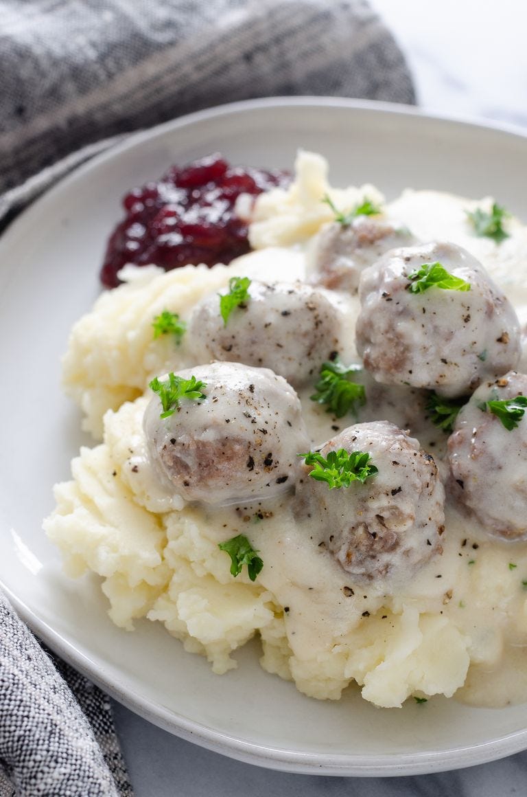 Swedish Meatballs - The Salty Marshmallow