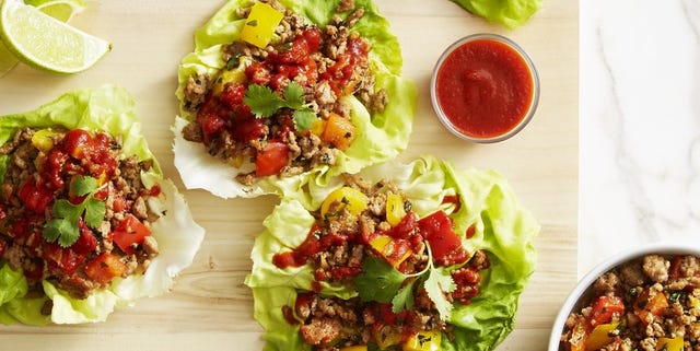 Ground Turkey Recipes- Savory Thai Turkey Lettuce Wraps ground turkey recipes savory thai turkey lettuce wraps