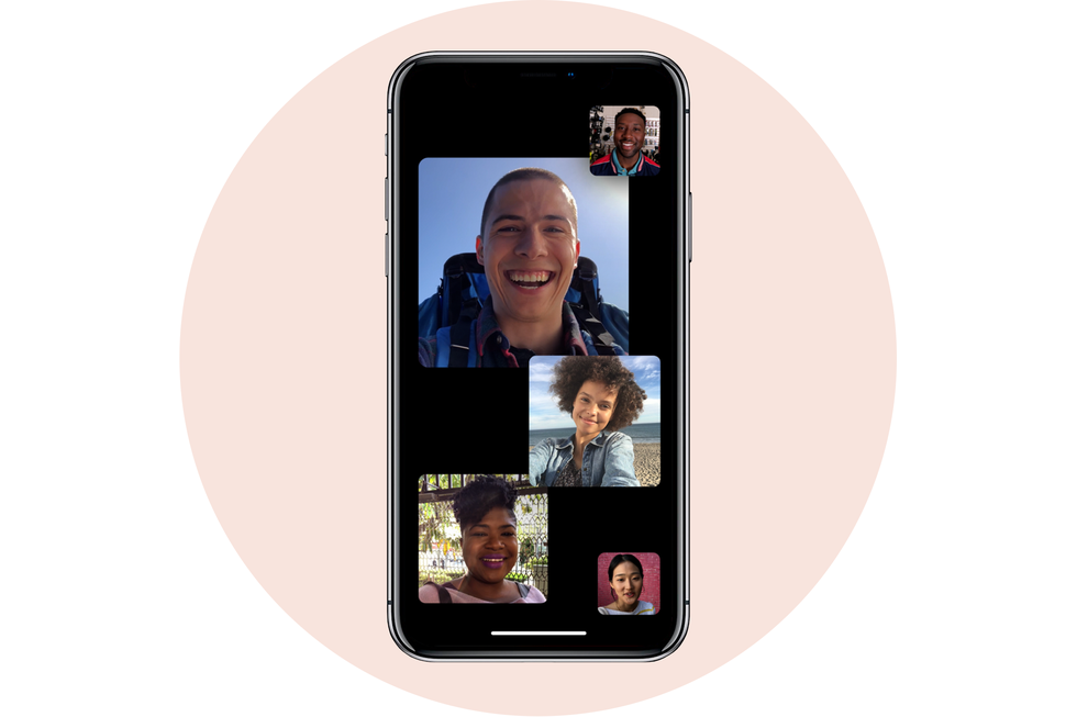 group facetime apple iphone