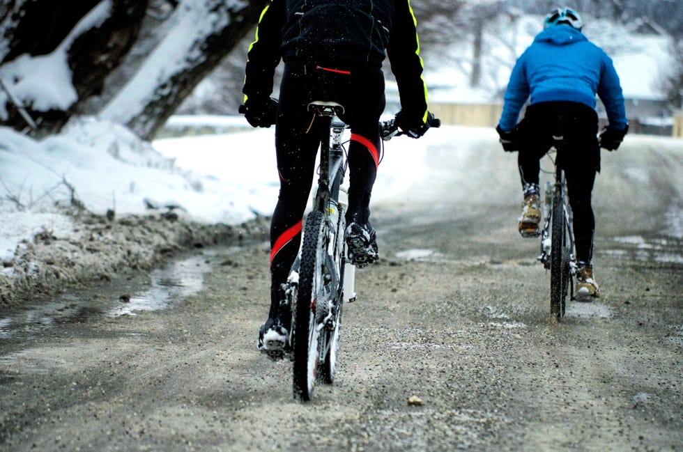 cold feet while cycling