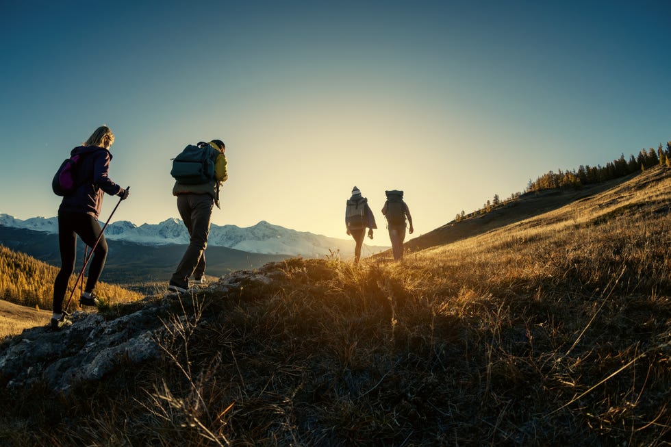 camminare in montagna