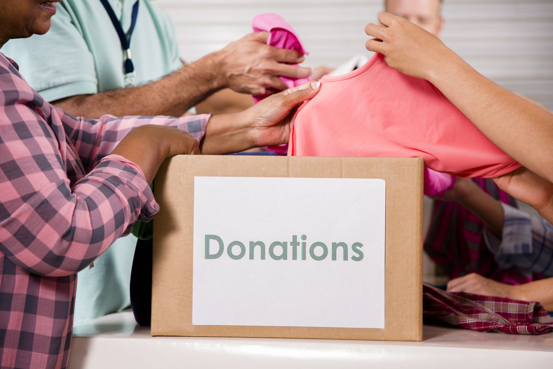 Donating Clothes