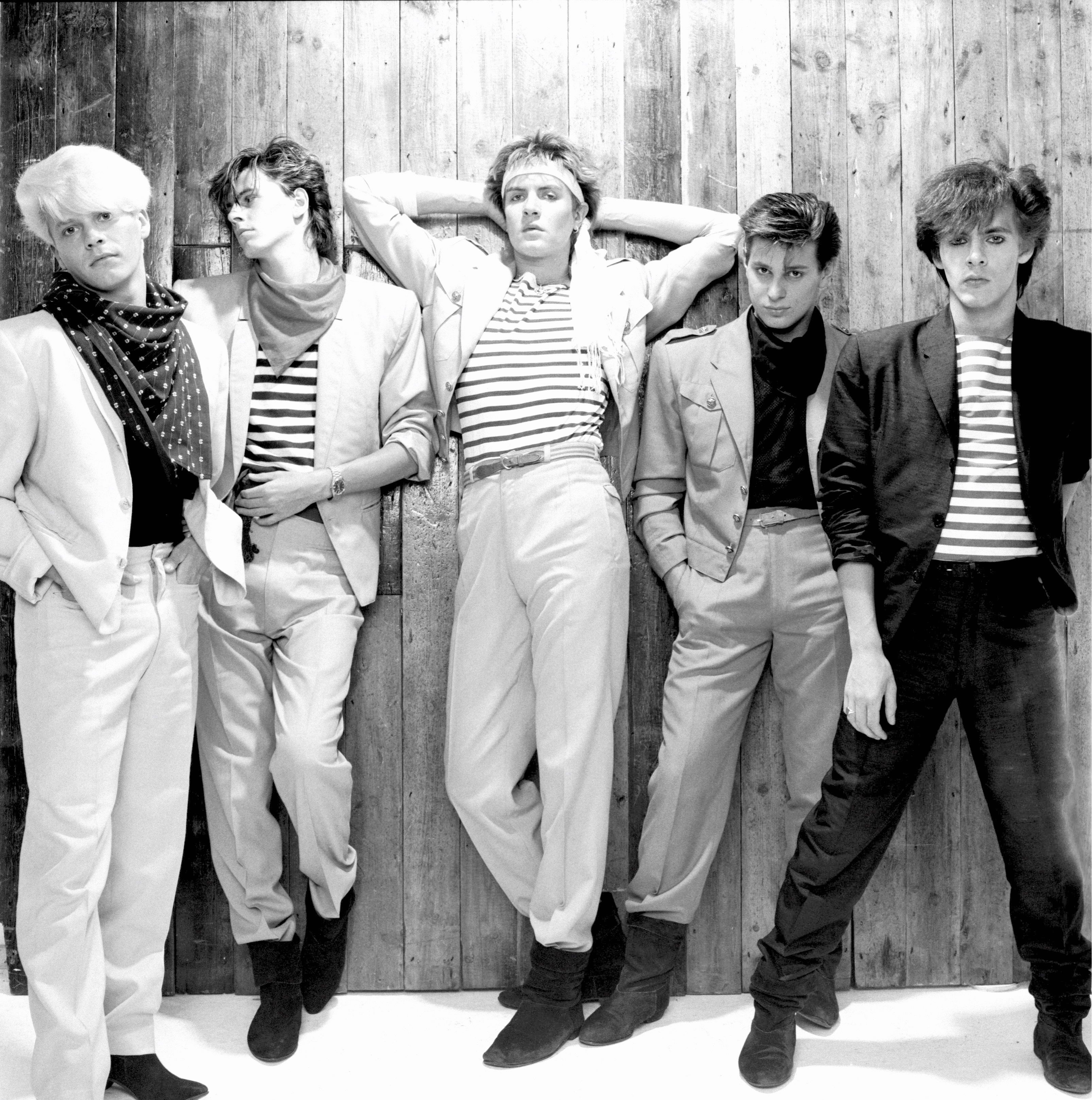 Слушать группы 80 х. Группа Duran Duran. Группа Duran Duran молодые. Duran Duran в 80х.
