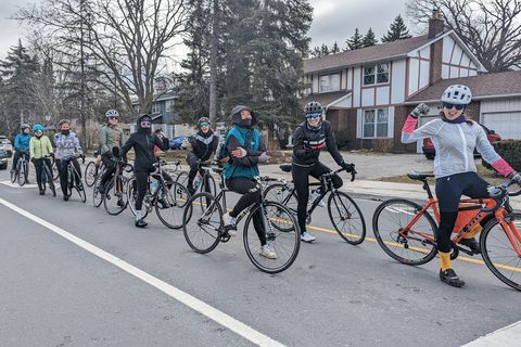 how to lead a group ride