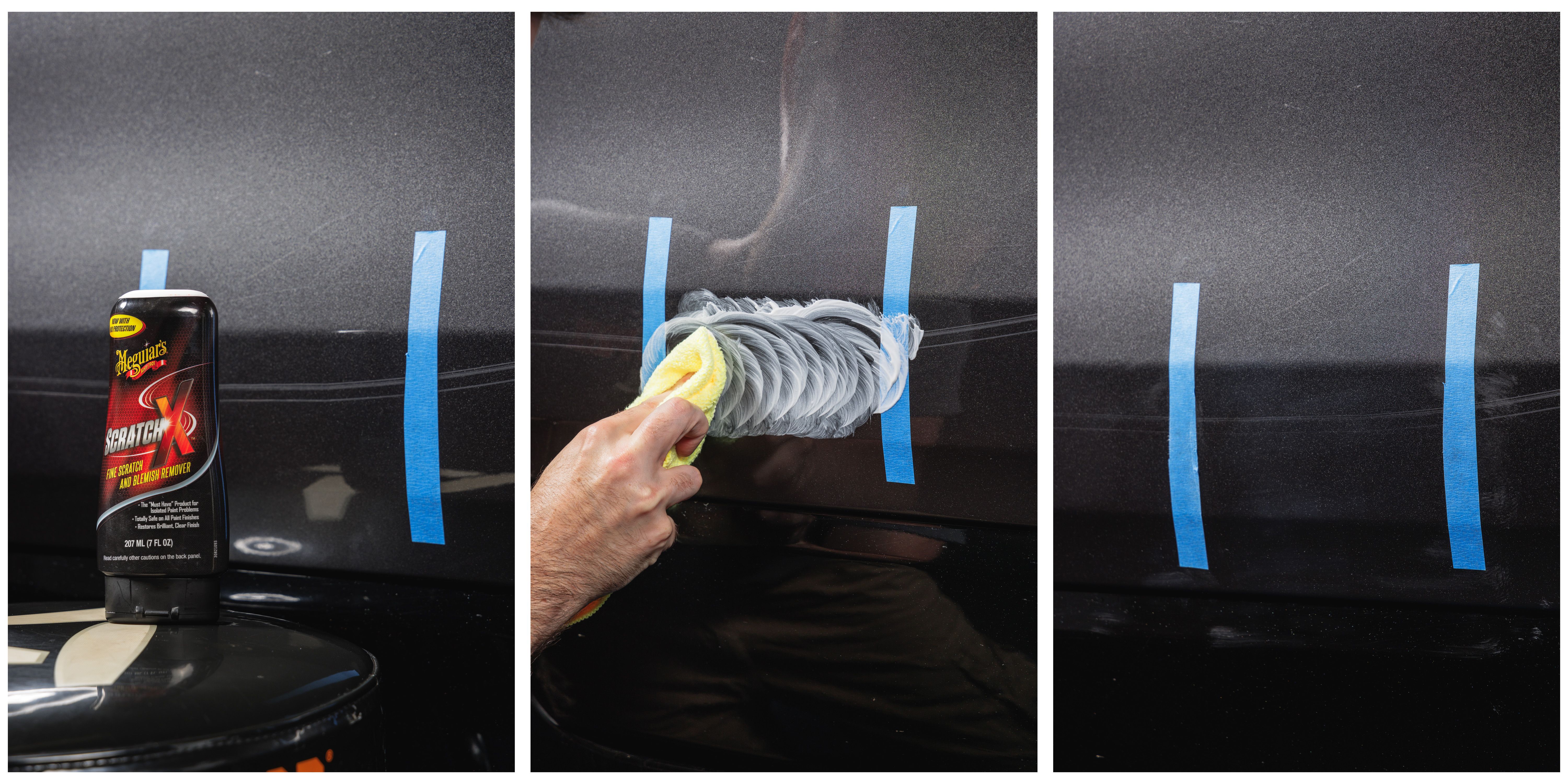 How to remove a scratch. Meguiar's for isolated scratch and scuff