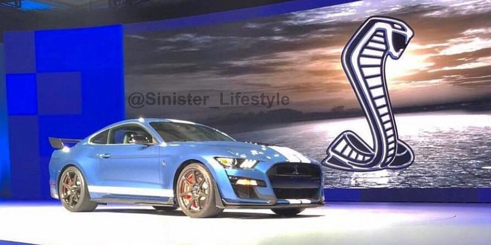 2019 Ford Mustang Shelby Gt500 Apparently Leaked On Instagram