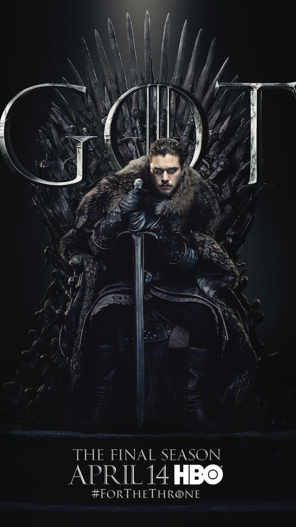 New Game of Thrones Season 8 Posters Show Every Character on the Throne