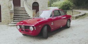 Land vehicle, Vehicle, Car, Classic car, Alfa romeo 105 series coupes, Regularity rally, Alfa romeo, Coupé, Sedan, Alfa romeo gta, 