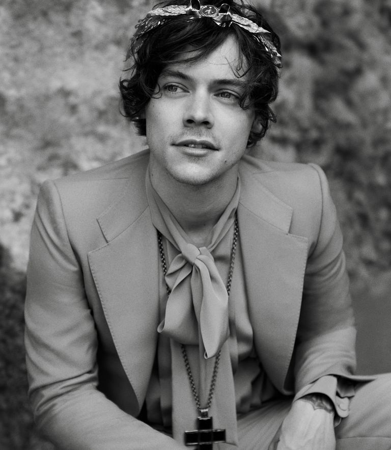 Harry Styles Strikes a Playful Pose in Gucci HA HA HA Campaign Photos: Photo  4849147, Fashion, Gucci, Harry Styles Photos