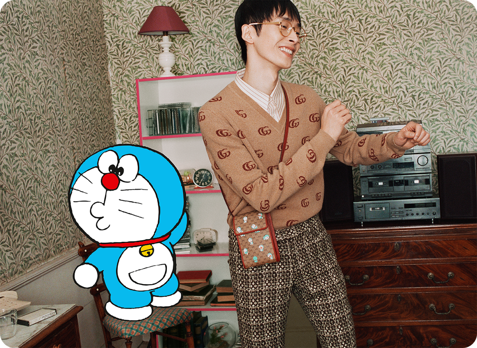グッチ」が“ドラえもん”とコラボ! 日常生活を楽しい冒険へと グッチ」が“ドラえもん”とコラボ! 日常生活を楽しい冒険へと