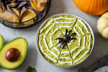guacamole cremoso para halloween
