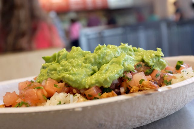 restaurant chain chipotle warns climate change could force guacamole off the menu