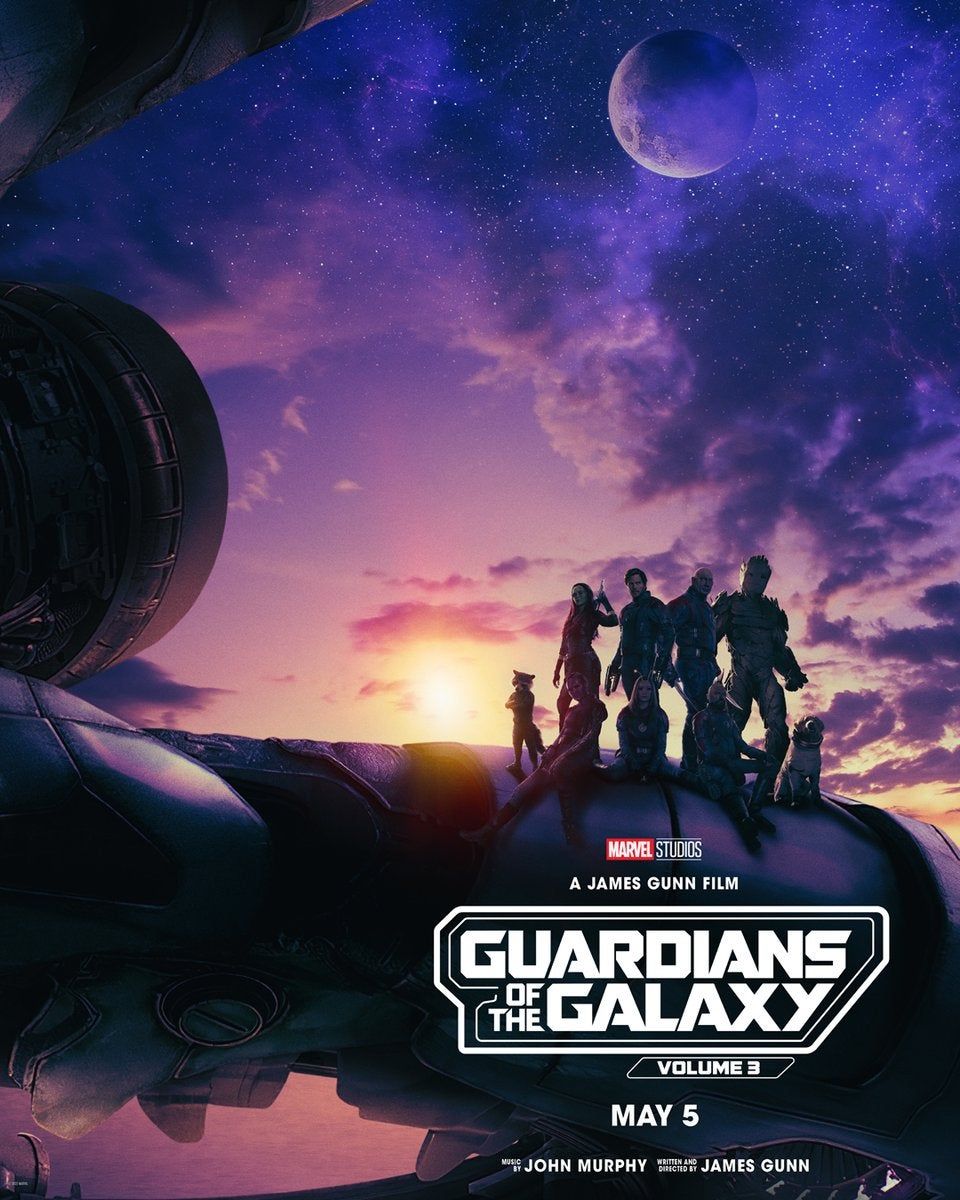 guardianes galaxia 3 poster