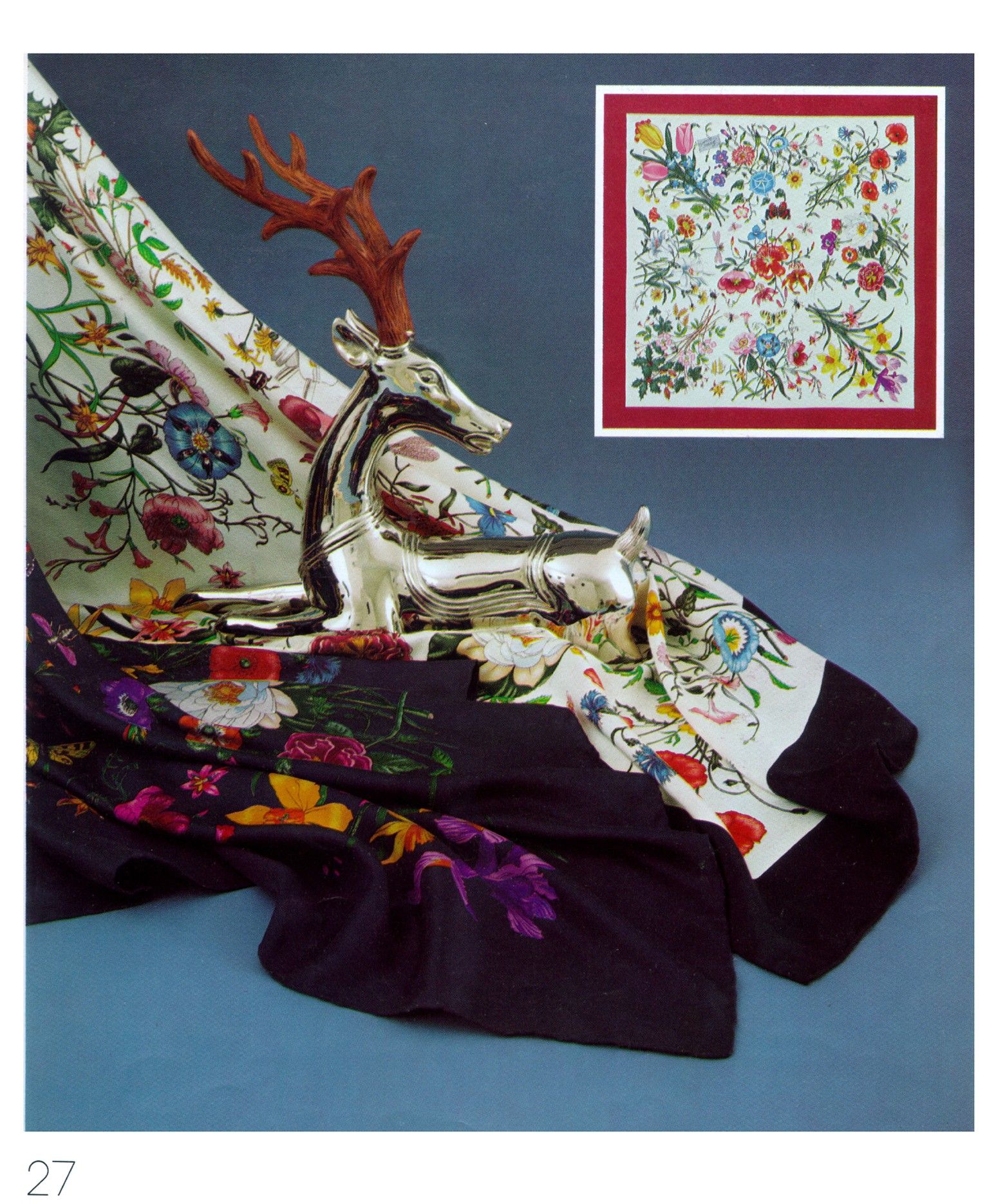 グッチがシルクスカーフに新たな芸術性をもたらす「The Art of