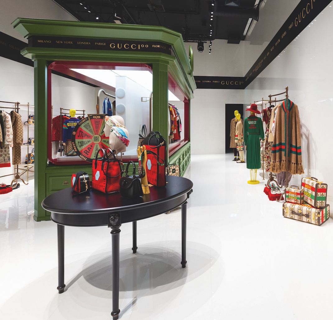 Gucci pop-up store