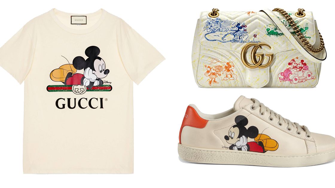 Gucci Limited Edition Mickey Mouse Bag