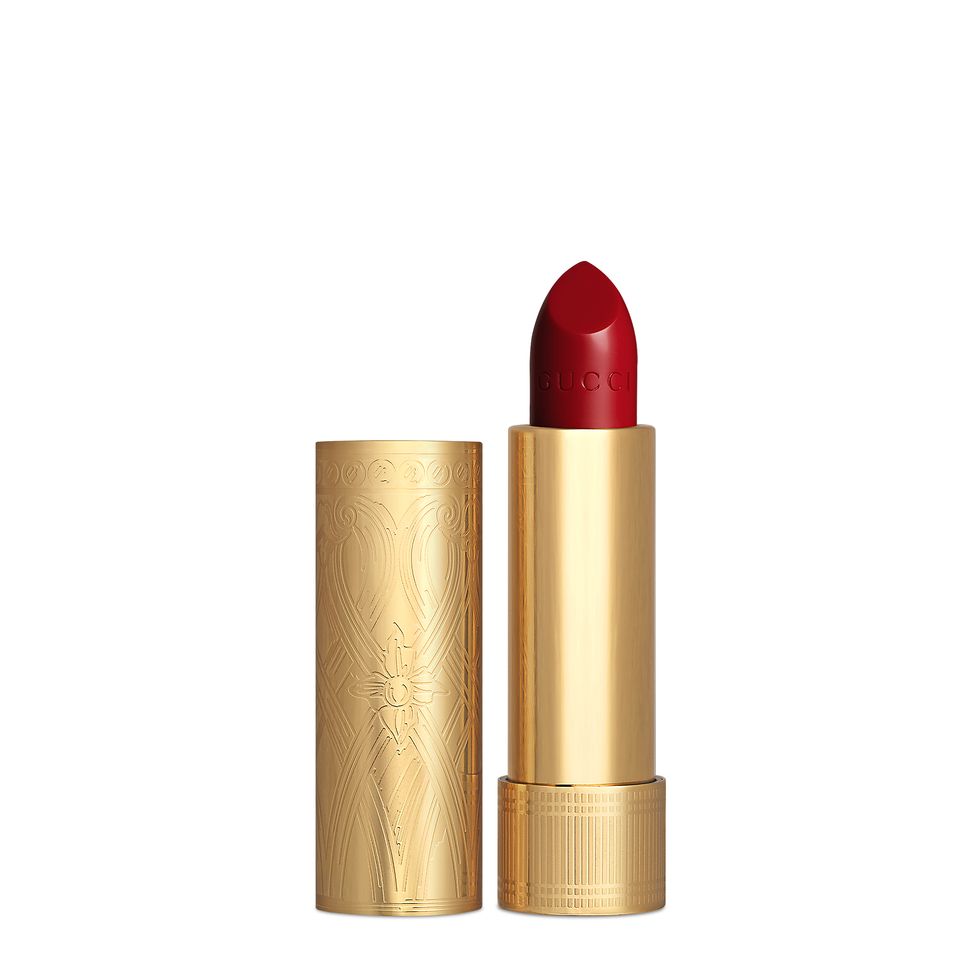 Lipstick, Cosmetics, Red, Lip care, Beauty, Beige, Material property, Ammunition, Bullet, Tints and shades, 