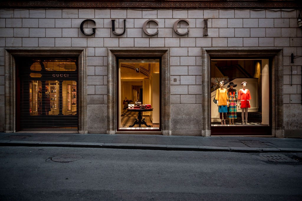 Gucci hotsell via condotti