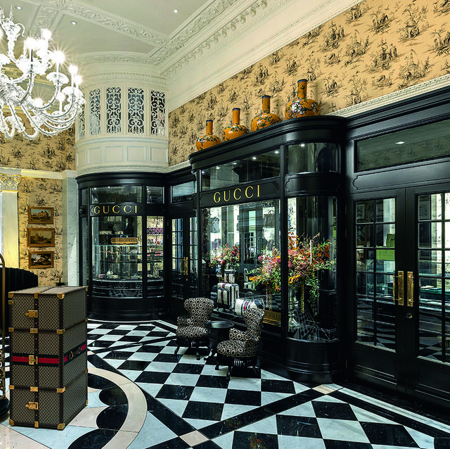 Gucci opens a luxurious new luggage pop-up at The Savoy in London