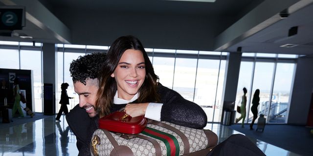 Kendall Jenner and Bad Bunny Go Instagram Official With Gucci Campaign  Photos