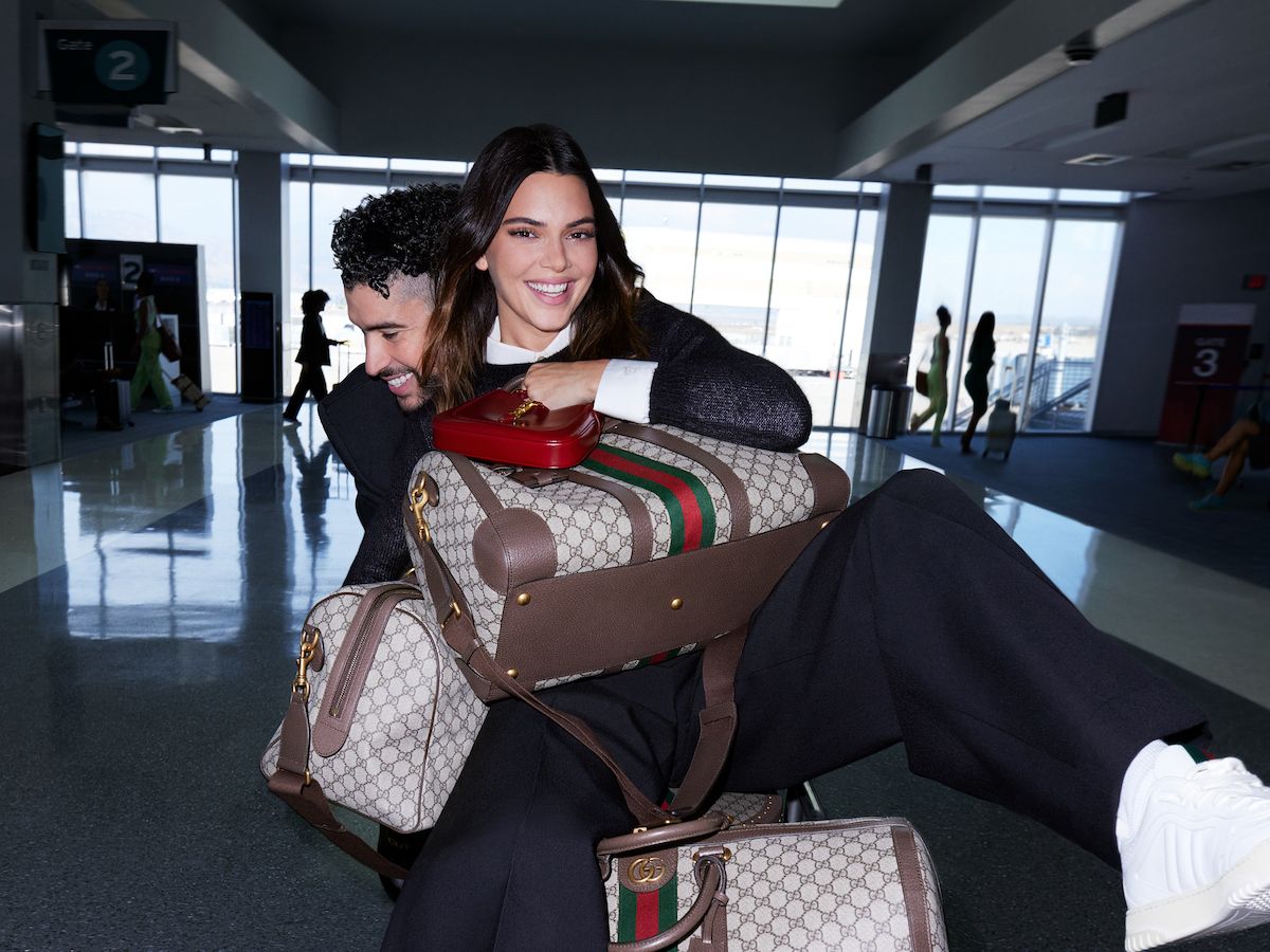 Kendall Jenner and Bad Bunny go Instagram official with new Gucci  advertisement