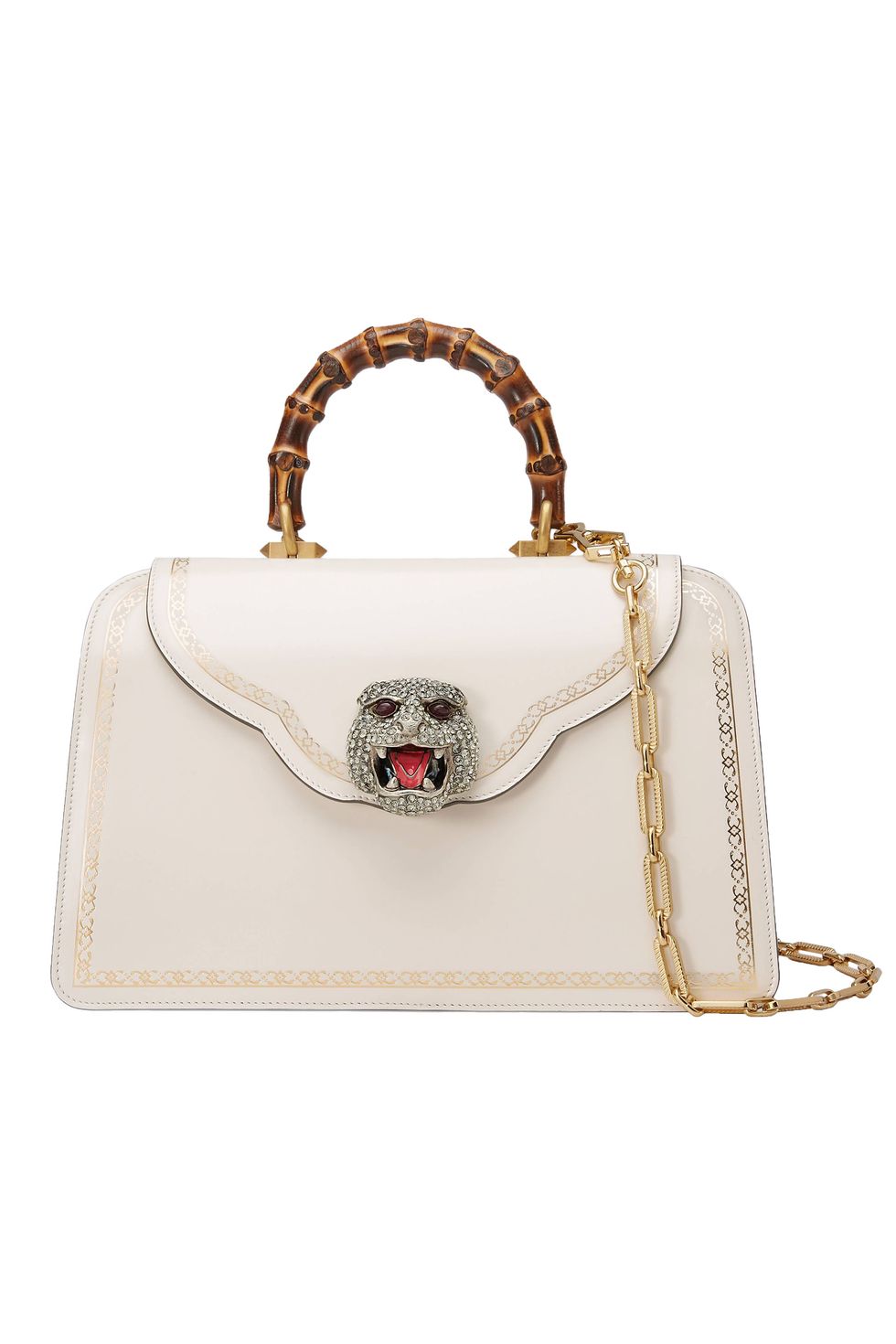 Handbag, Bag, White, Fashion accessory, Shoulder bag, Beige, Leather, Luggage and bags, Chain, Fawn, 