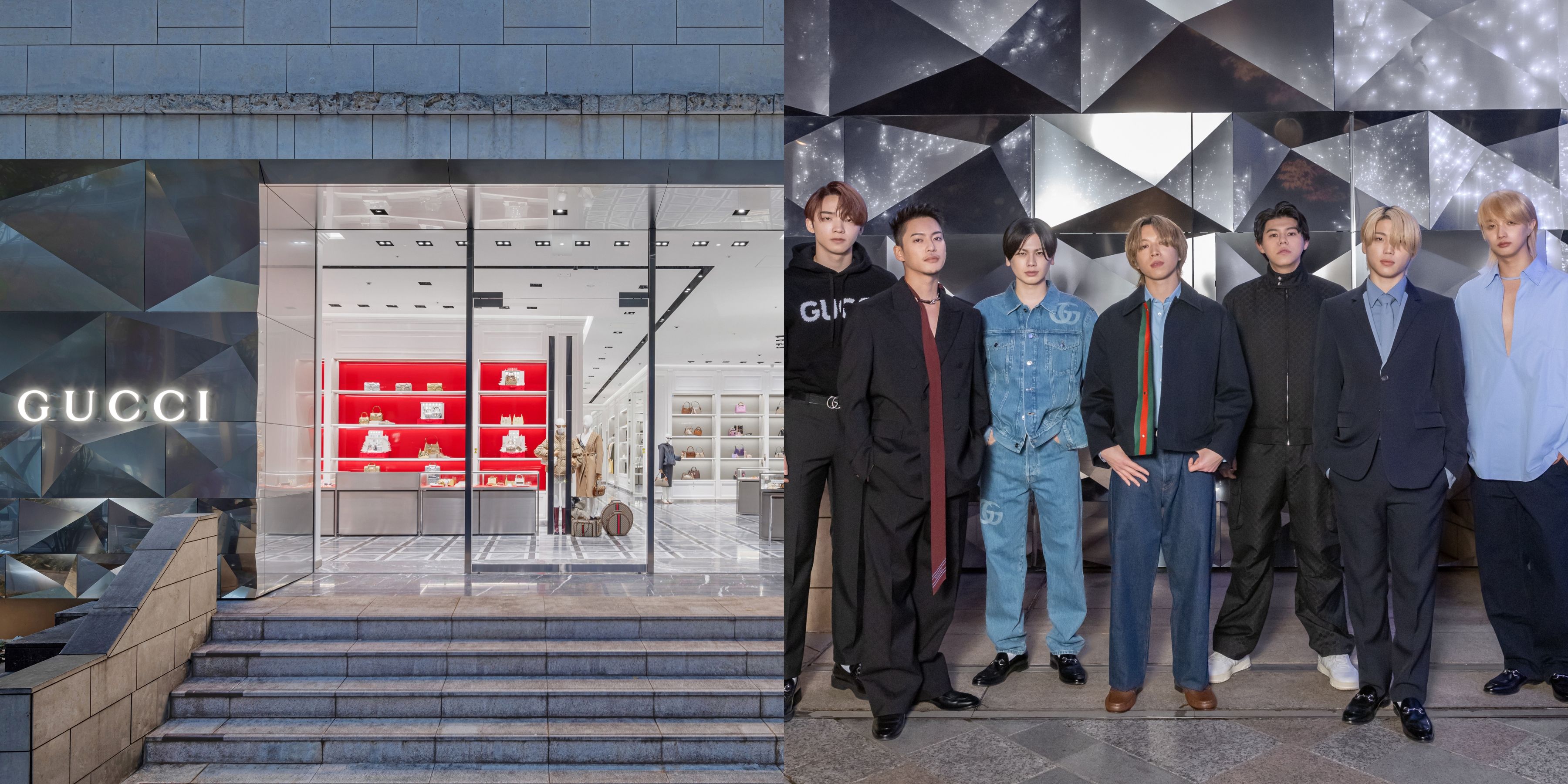 BE:FIRSTが「グッチ六本木」リニューアルをセレブレート