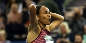 gudaf tsegay, tras quedarse a tres centésimas del récord mundial de 3000