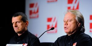 gene haas formula one press conference