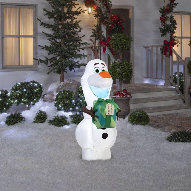 Target Is Selling an Inflatable Olaf Lawn Ornament