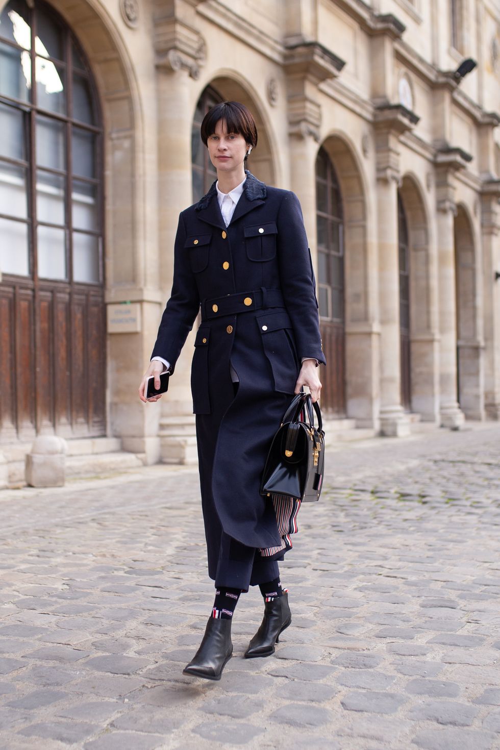 Street Style - Paris Fashion Week - Menswear F/W 2019-2020 : Day Five