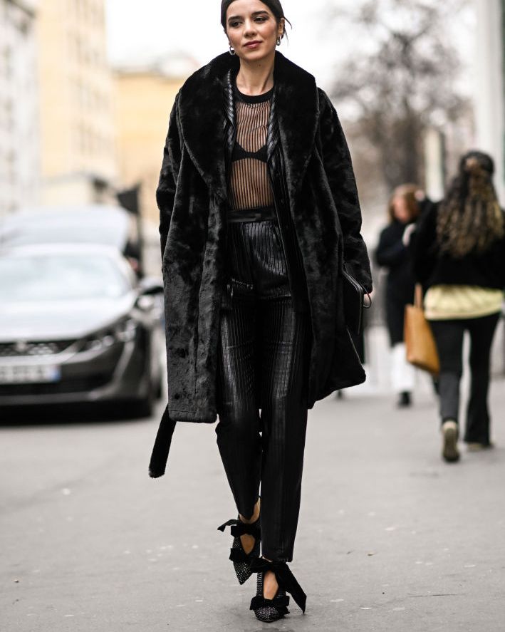 street style paris fashion week womenswear fall winter 2023 2024  day seven